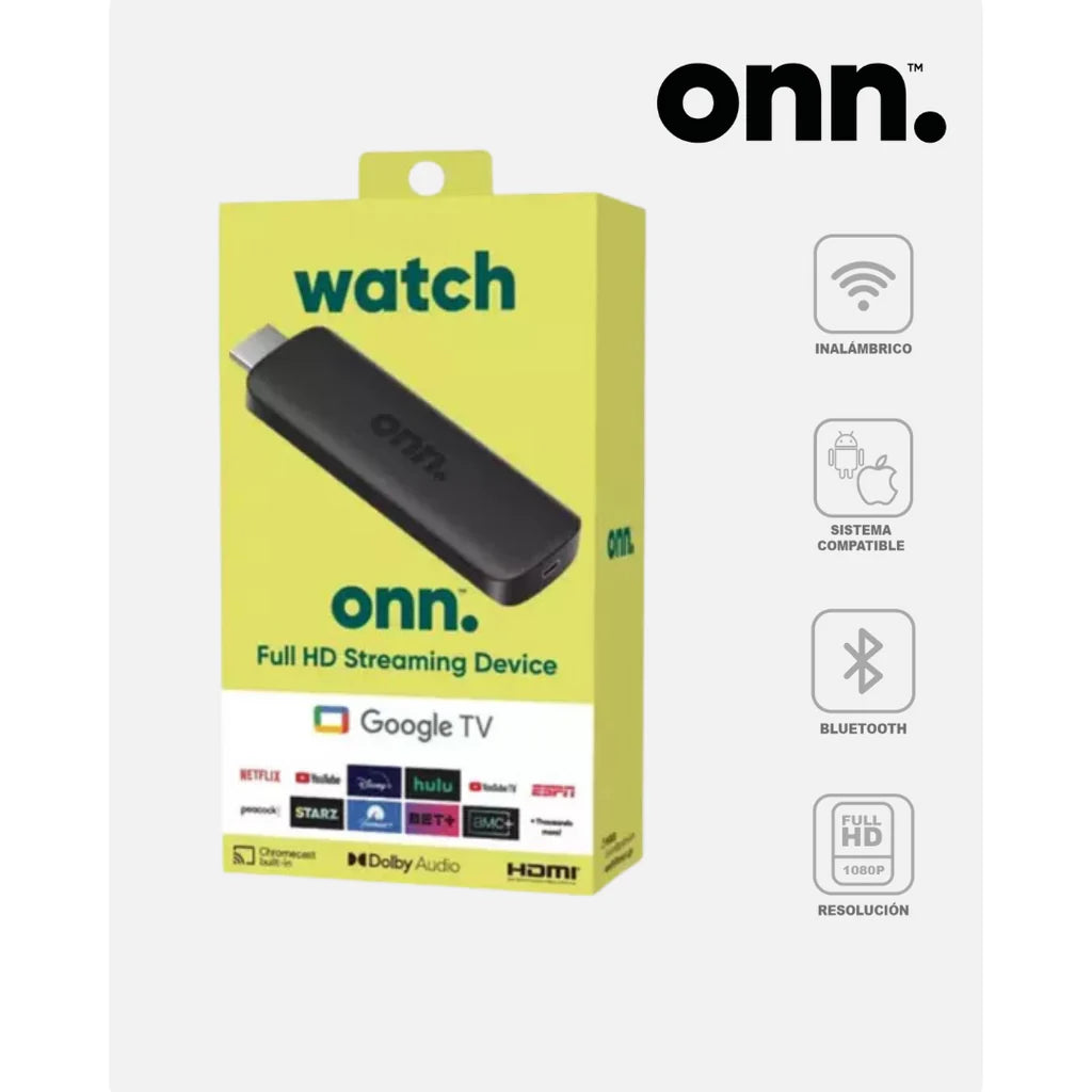 Onn HD Convertidor a Smart TV Original