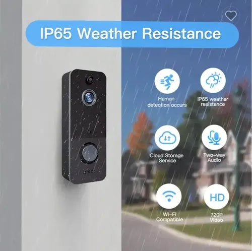 VIDEO PORTERO WIFI RECARGABLE U8
