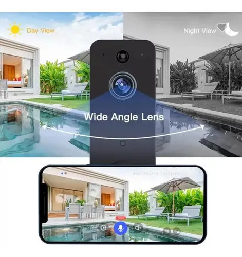 VIDEO PORTERO WIFI RECARGABLE U8